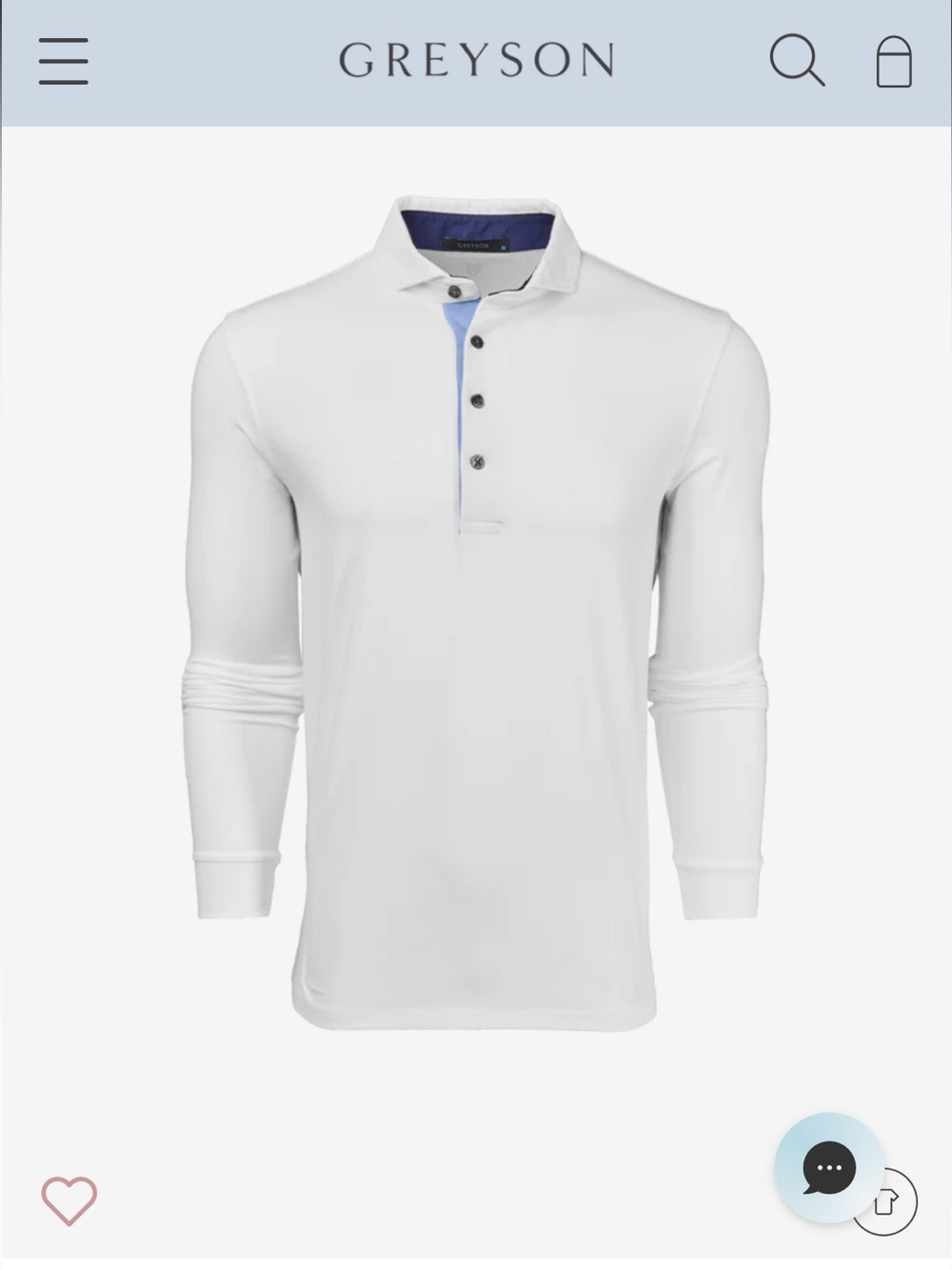 Greyson Apache Long Sleeve Polo